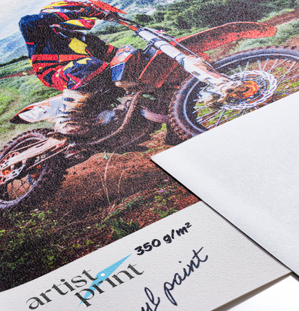 Artist Print Vinyl Paint 350g Szer.1370mm N.50m G.3cale  Fr B1