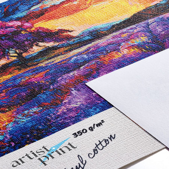 Artist Print Vinyl Cotton 350g Szer.1060mm N.50m G.3cale Fr B1