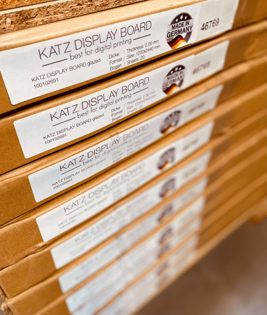 Katz Display Board Glazed 3mm 1220x2440mm Op13 Fsc Mix Credit Pbn-Coc-012373