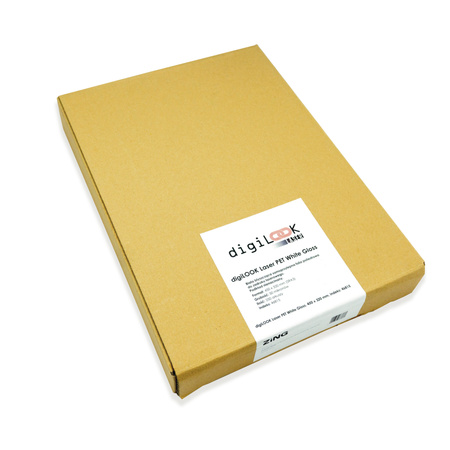 Digilook Laser Cling Pet White Matt 115micr. 320x450mm R100 150g Sra3