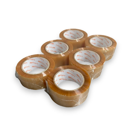 Taśma Klejąca Bulldog Szer.48mm N.132mb Klej Solvent K.transparent