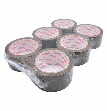 Taśma Klejąca Vibac Szer.48mm N.66y Klej Solvent K.brązowy