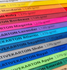 Kreativekarton Ruby 120g 700x1000mm Lg P100