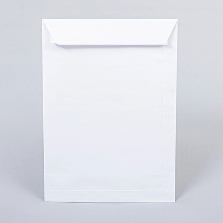 Koperta K.biały C4 Hk 90g 229x324mm Op250 Krótki Bok Poddruk Szary