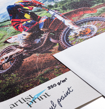 Artist Print Vinyl Paint 350g Szer.1370mm N.50m G.3cale  Fr B1