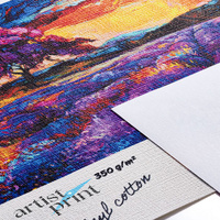 Artist Print Vinyl Cotton 350g Szer.1370mm N.50m G.3cale  Fr B1