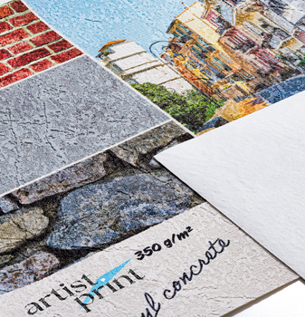 Artist Print Vinyl Concrete 350g Szer.1060mm N.50m G.3cale  Fr B1