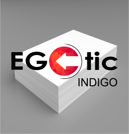 Egotic Indigo Pet White Matt 340micr. 500x707mm S R100