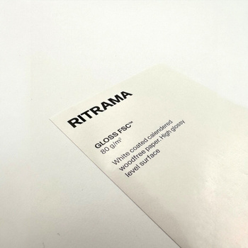 Ritrama Gloss 80g Perm 500x700mm B/n R200 Fsc Mix Credit Pbn-Coc-012373