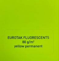 Eurotak Fluorescents Yellow 80g A-251 500x700mm Z/n R200