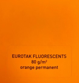 Eurotak Fluorescents Orange 80g A-251 500x700mm Z/n R200